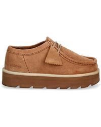 Clarks - Meare Walla Suede Shoes - Lyst