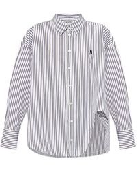 The Attico - La chemise en coton à rayures Attico - Lyst