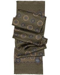 Elizabetta - Medallion-Print Tubular Scarf - Lyst