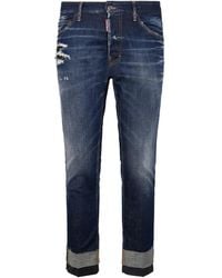 DSquared² - Vaqueros Teddy Con Detalles Rasgados - Lyst