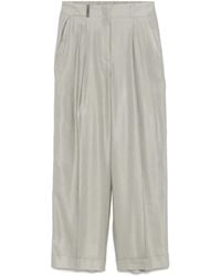 Peserico - Pleated Trousers - Lyst