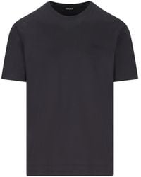 ZEGNA - Crew-Neck Short-Sleeve T-Shirt - Lyst