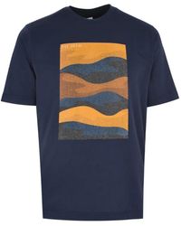 Pal Zileri - Graphic T-Shirt - Lyst