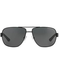 ARMANI EXCHANGE - Pilot-Frame Sunglasses - Lyst