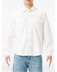 CYCLE - Camisa Rayan Con Bolsillo De Solapa - Lyst