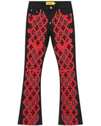 GUAPI - Crimson Waxed-Denim Jeans - Lyst