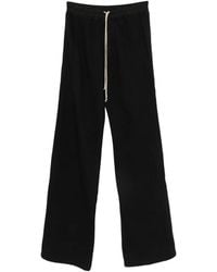Rick Owens - Wide Pusher Press-Stud Track Pants - Lyst