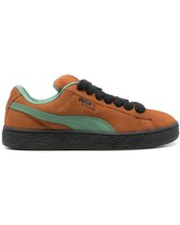 PUMA - Suede Xl Logo-print Sneakers - Lyst