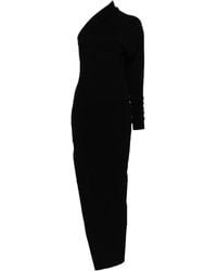 Rick Owens - One-shoulder Column Maxi Dress - Lyst