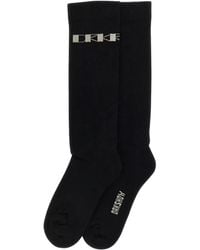 Rick Owens - Geribbelde Sokken - Lyst