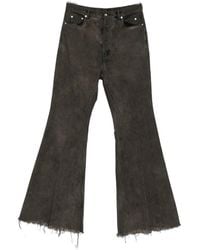 Rick Owens - Bolan Faded Flared-Leg Jeans - Lyst
