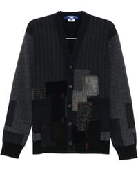Junya Watanabe - Cardigan En Jacquard À Design Patchwork - Lyst
