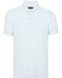 Tom Ford - Towelling-finish Polo Shirt - Lyst
