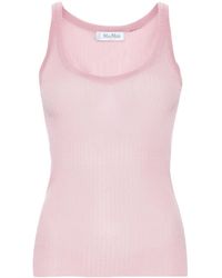 Max Mara - Silk Tank Top - Lyst