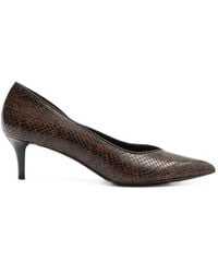 Isabel Marant - Escarpins Pamely À Effet Peau De Python - Lyst