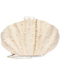 Poolside - Origami Scallop Clutch Bag - Lyst