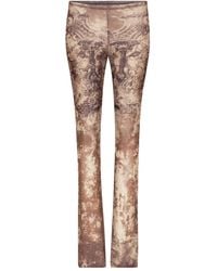 Jean Paul Gaultier - Broek Met Medallion-Print - Lyst