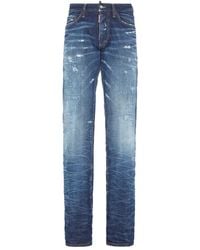 DSquared² - Jeans Mit Logo-Patch - Lyst