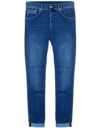Dondup - Faded-Finish Slim-Fit Jeans - Lyst