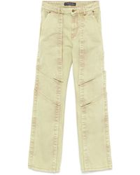 Y. Project - Panelled Straight Jeans - Lyst