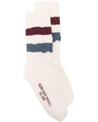 Golden Goose - Striped Knitted Socks - Lyst