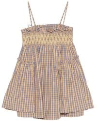 Damson Madder - Lilo Mini Dress - Lyst