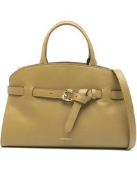 Coccinelle - Buckle Leather Satchel - Lyst