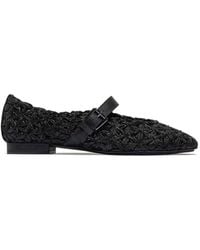 Bernardo - Borden Woven Buckle Ballet Flats - Lyst