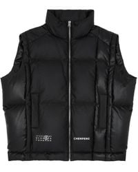 MM6 by Maison Margiela - X Chen Peng Puffer Gilet - Lyst