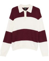 A.P.C. - Jersey Luis A Rayas Estilo Polo - Lyst
