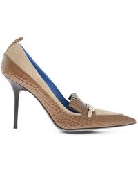 DSquared² - Croc-Effect Pumps - Lyst