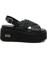 Cult - Sandalias de piel con tacón de 65 mm - Lyst