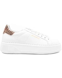 Woolrich - Chunky Court Sneakers mit Plateau - Lyst