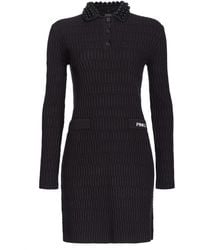 Pinko - Knitted Dress - Lyst