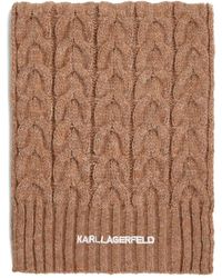 Karl Lagerfeld - ロゴ スカーフ - Lyst