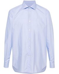 Corneliani - Classic-collar Cotton Shirt - Lyst