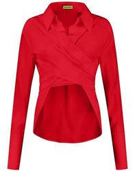 GAUGE81 - Sabinas Wrap Shirt - Lyst