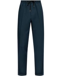 Paul Smith - Drawstring Wool Chino Trousers - Lyst