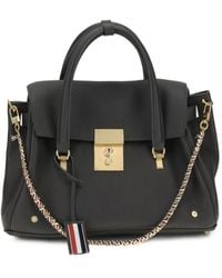 Thom Browne - Leather Chain-Strap Shoulder Bag - Lyst