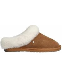 EMU - Gesteppte Virginia Slipper Mit Schaffellfutter - Lyst