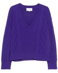 Bompard - Pullover Mit V-Ausschnitt - Lyst