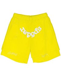 Sp5der - Og Double-Layer Shorts - Lyst