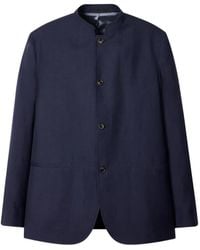 Paul Smith - Mandarin-Collar Single-Breasted Blazer - Lyst