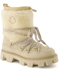 Moncler - Peak Après Lace-Up Ankle Boots - Lyst