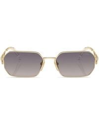 Prada - Rectangle-Frame Sunglasses - Lyst