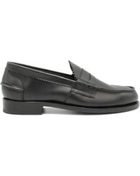 Saxone Of Scotland - Penny Leather Loafers - Lyst
