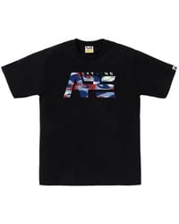 A Bathing Ape - Screen Camo Tactical Logo T-Shirt - Lyst