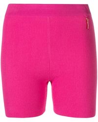Jacquemus - Le Short Pralu Gebreide Shorts - Lyst