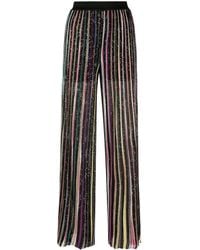Missoni - Sequin-Embellished Striped Trousers - Lyst