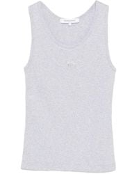 Maison Kitsuné - Débardeur À Patch Logo - Lyst